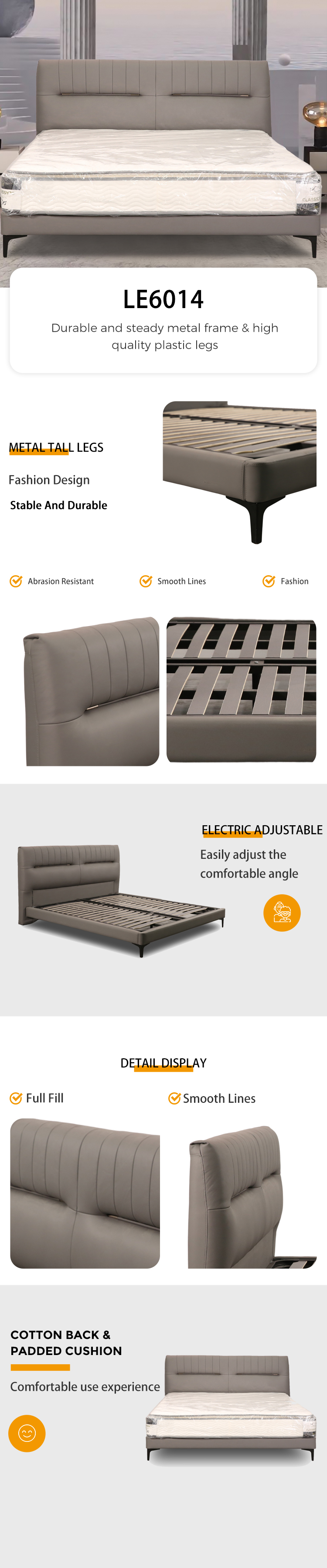 Zero Gravity Smart Bed Series LE6014 Buy sleep number smart bed price, smart bedroom design